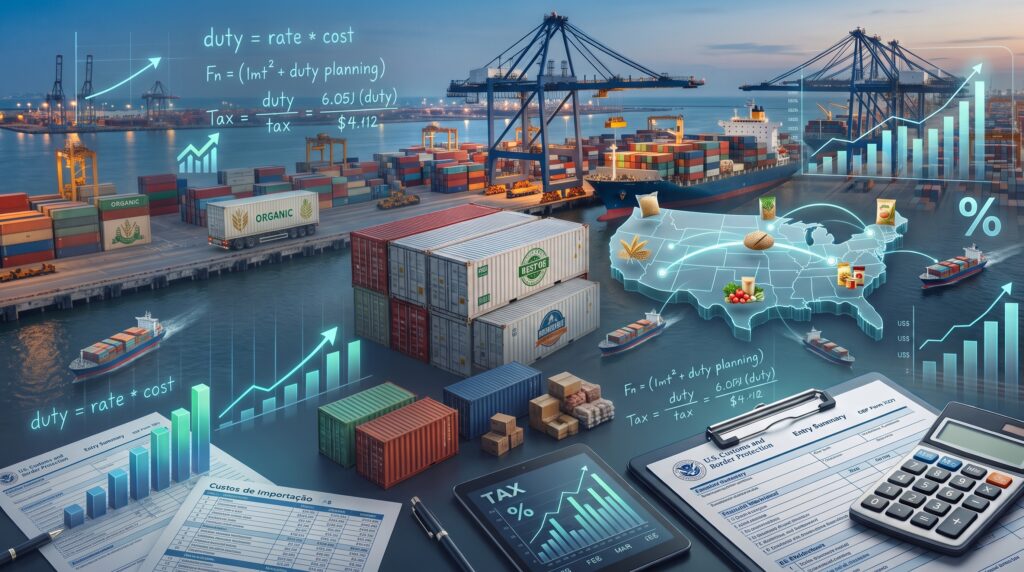 Learn how to evaluate tariffs and costs to bring food products to the U.S. See what to plan and how Triunfo Foods supports brands and producers.
